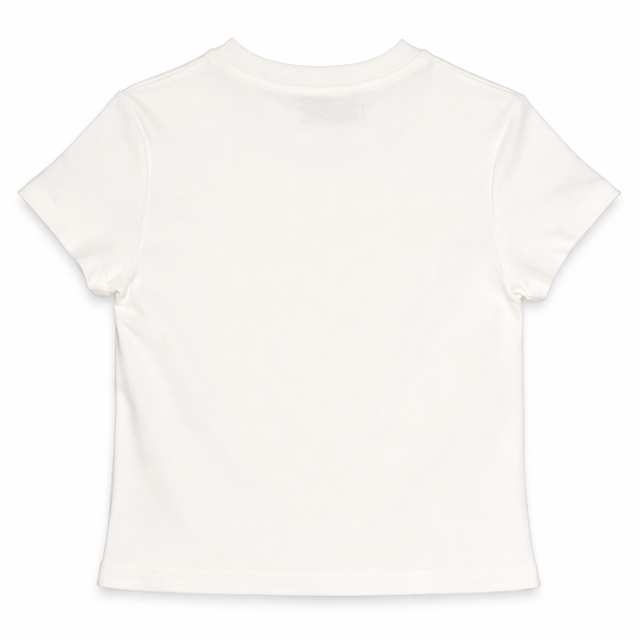 Polera Baby Tee Blanca