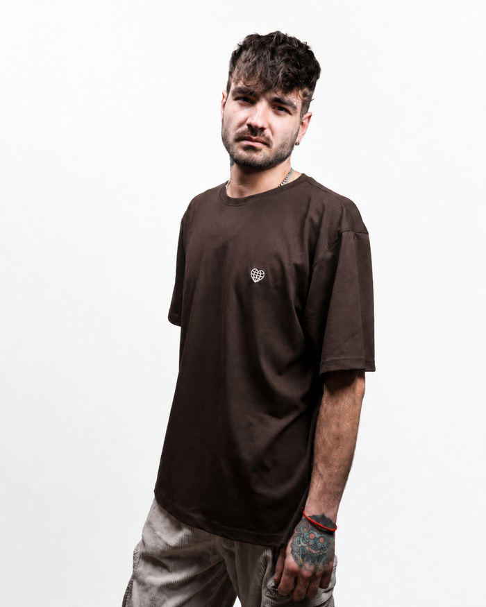 Polera Basic Café