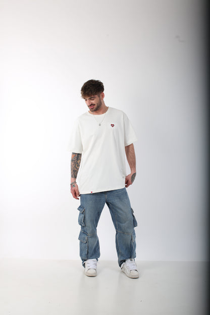White Oversize